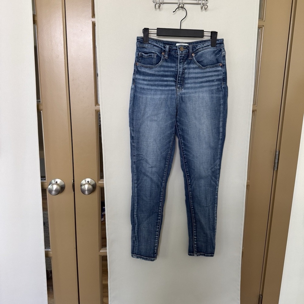 BKE Womens 28 Blue Billie Slim Fit High Rise Ankle Skinny Denim Jeans